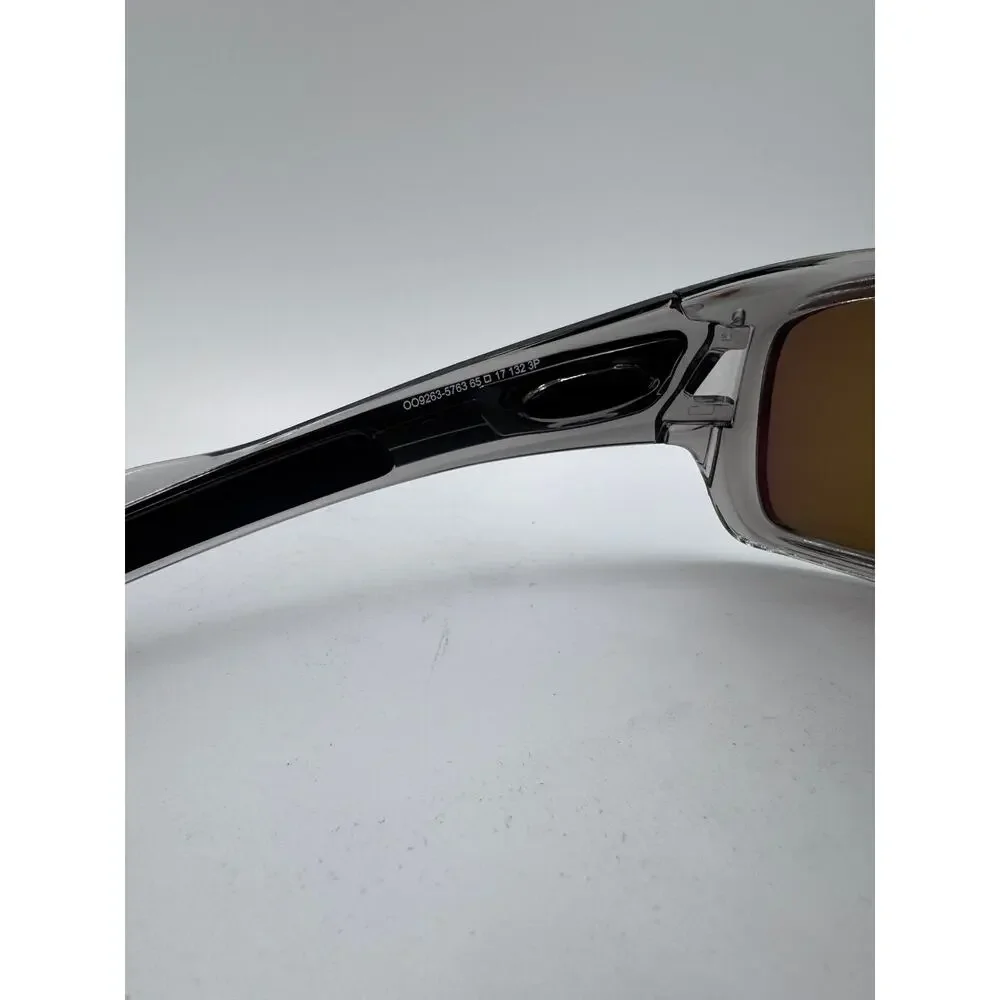 NEW Oakley Turbine prizm ruby polarized Sunglasses Lenses,  grey ink Frame